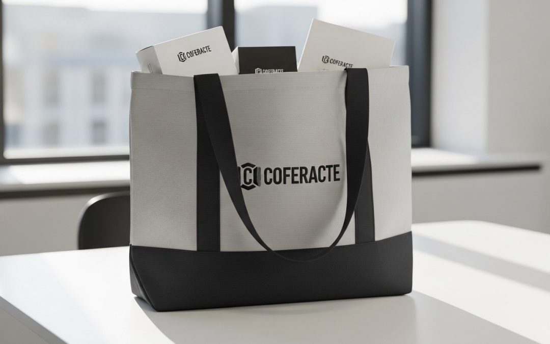 Konferenz-Geschenktaschen-Gestaltung – Branding & Praktikabilität