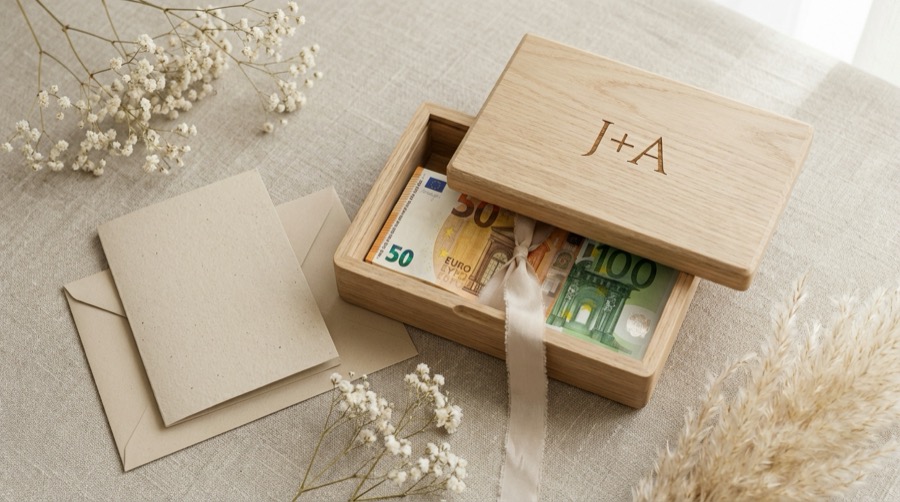 Kreative Geldgeschenk Ideen zur Hochzeit: originell statt langweilig